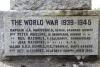The Men of Sleat WW1 and WW2 War Memorial, Kilmore, Skye - WW2 names / Korean War name