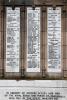 Royal Burgh and Parish of Dingwall WW1 and WW2 War Memorial - WW1 names