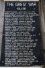 Llangefni County School WW1 War Memorial - WW1 Names (1)