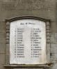 Gobowen and District War Memorial - WW1 Names