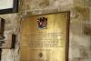 Plaque commemorating Admiral of the Fleet Sir R J B Keyes GCB CMG DSO DSM & Lt Col G T Keyes VC MC