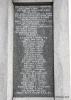 Huntly War Memorial - Tablet III (WW1 names list)