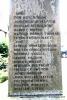 Bedale Parish War Memorial - names 1916 / 1917