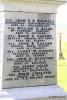 Sandwick Parish War Memorial, St Peter's Church - WW1 Names Side Face 2