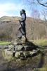 "Salute" by Malcolm Robertson - Memorial to the Women's Timber Corps, Aberfoyle.