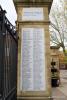 Oswestry War Memorial Gateway - WW1 Names (2)
