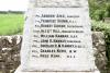 Upper District of Sorbie Parish WW1 and WW2 War Memorial - WW1 names (1)