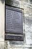 Burgh of Queensferry War Memorial, South Queensferry - WW2 Plaques Right