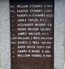 Inverbervie War Memorial - WW1 names (3a)