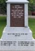 Inverbervie War Memorial and WW2 names