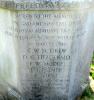 Beckenham Auxiliary Fire Service - memorial to five members killed in 1941