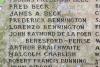 Bedale Parish War Memorial - names