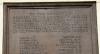 Queens University And Its Officer Training Corps WW1 and WW2 War Memorial - detail of WW1 plaque