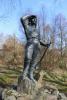 "Salute" by Malcolm Robertson - Memorial to the Women's Timber Corps, Aberfoyle.