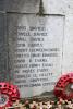 Bethesda War Memorial - WW1 Names