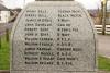 Parish of Closeburn WW1 and WW2 War Memorial  - WW1 names (2)