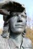 "Salute" by Malcolm Robertson - Memorial to the Women's Timber Corps, Aberfoyle.