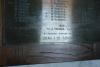 St Marys Church Parish WW1 memorial plaque