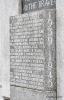 Huntly War Memorial - Tablet V right edge (WW2 names list)