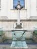 Front of war memorial