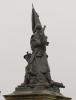 Buckie War Memorial - on a very wet day