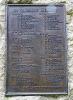 Fishponds Park WW1 Memorial - Names (4)