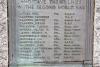Blair Atholl Parish War Memorial - WW2 Plaque - Bottom