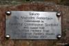 "Salute" by Malcolm Robertson - Memorial to the Women's Timber Corps, Aberfoyle.