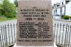 Dunscore Parish War Memorial - WW2 Dedication and  Names