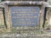 Holcot War Memorial Cross - WW1 Dedication