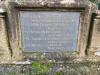 Holcot War Memorial Cross - Names