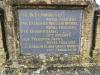 Holcot War Memorial Cross - WW1 Names