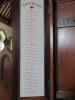 Cross In Hand WW1 Roll Of Honour - Left panel
