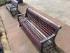 Memorial bench