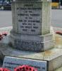 Stechford WW1 Cross- Inscription