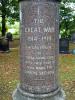Umberslade Baptist Church WW1- Dedication