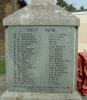 Watford Fields- Names 1917-1918