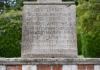 Inscription on south side