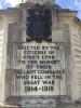 Kings Lynn WW1 Inscription