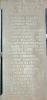 Corwen War Memorial Gates - WW1 Names (1b)