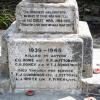 Dobwalls War Memorial - WW1 dedication and WW2