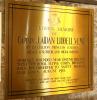 Captain J Aidan Liddell V.C., M.C. memorial plaque in Churchof the Holy Ruse, Stirling