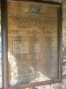 St Marys Church Parish WW1 memorial plaque - taken when memorial was in the lych gate