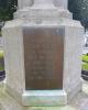 The dedication plaque