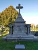 Rear of memorial