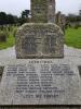 Names on the Loddon war memorial cross