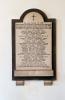 Bicton Heath War Memorial tablet