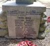 Side panel - WW1 & WW2 names