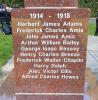 WW1 names