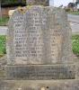 Inscription and names - Hales side